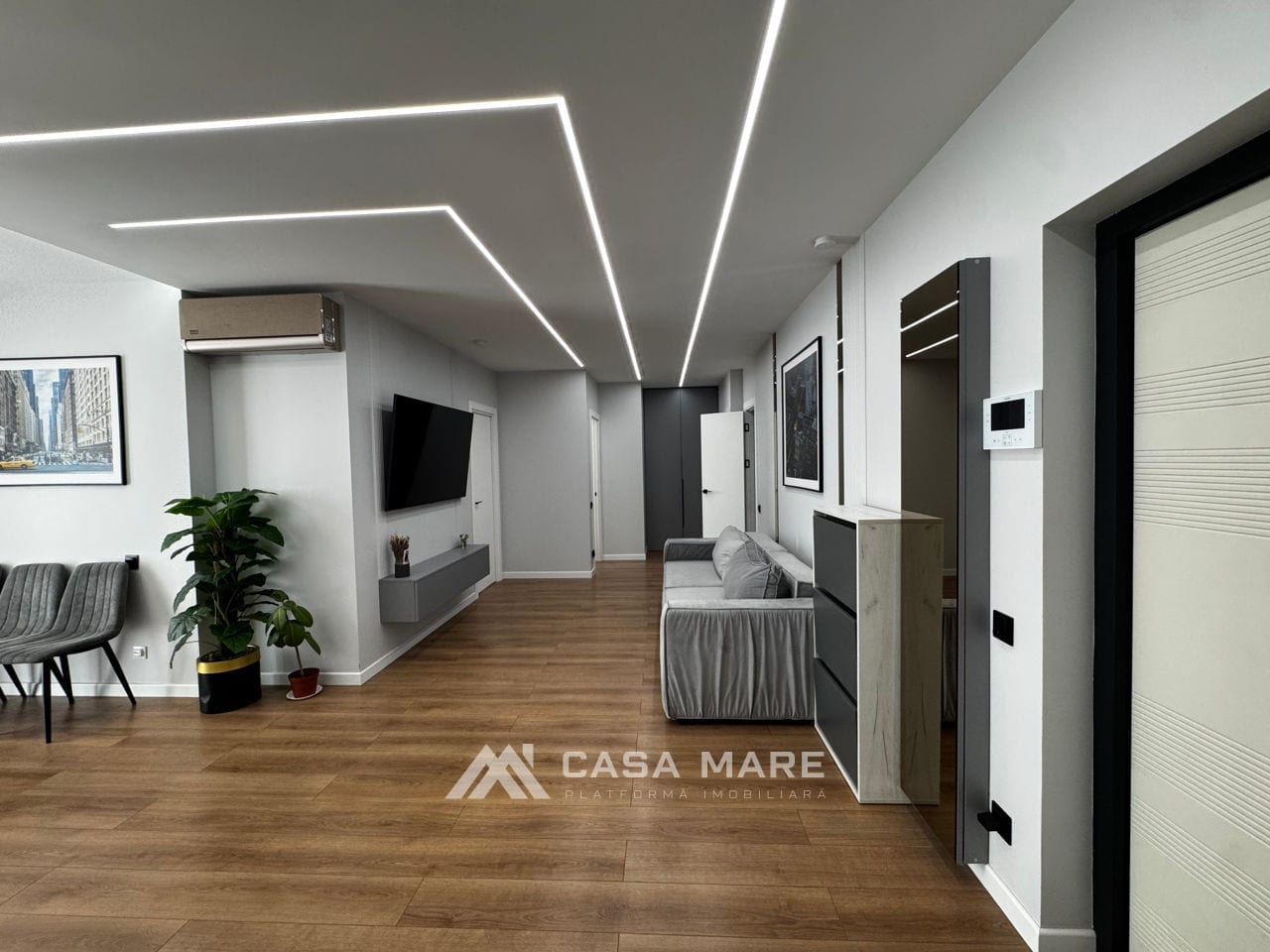 2-комнатная квартира, 78 м², Рышкановка, Кишинёв 7