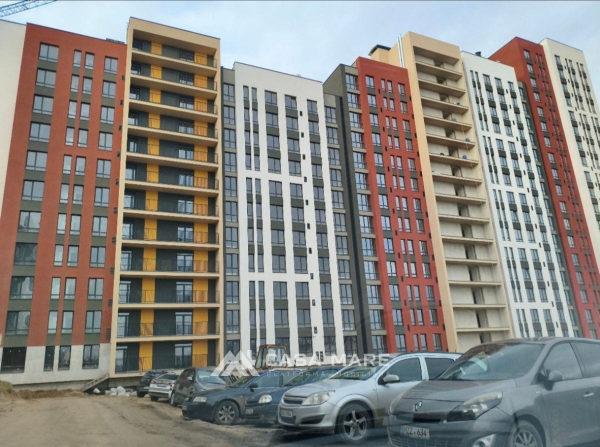 1-комнатная квартира, 36 м², Ботаника, Кишинёв 1