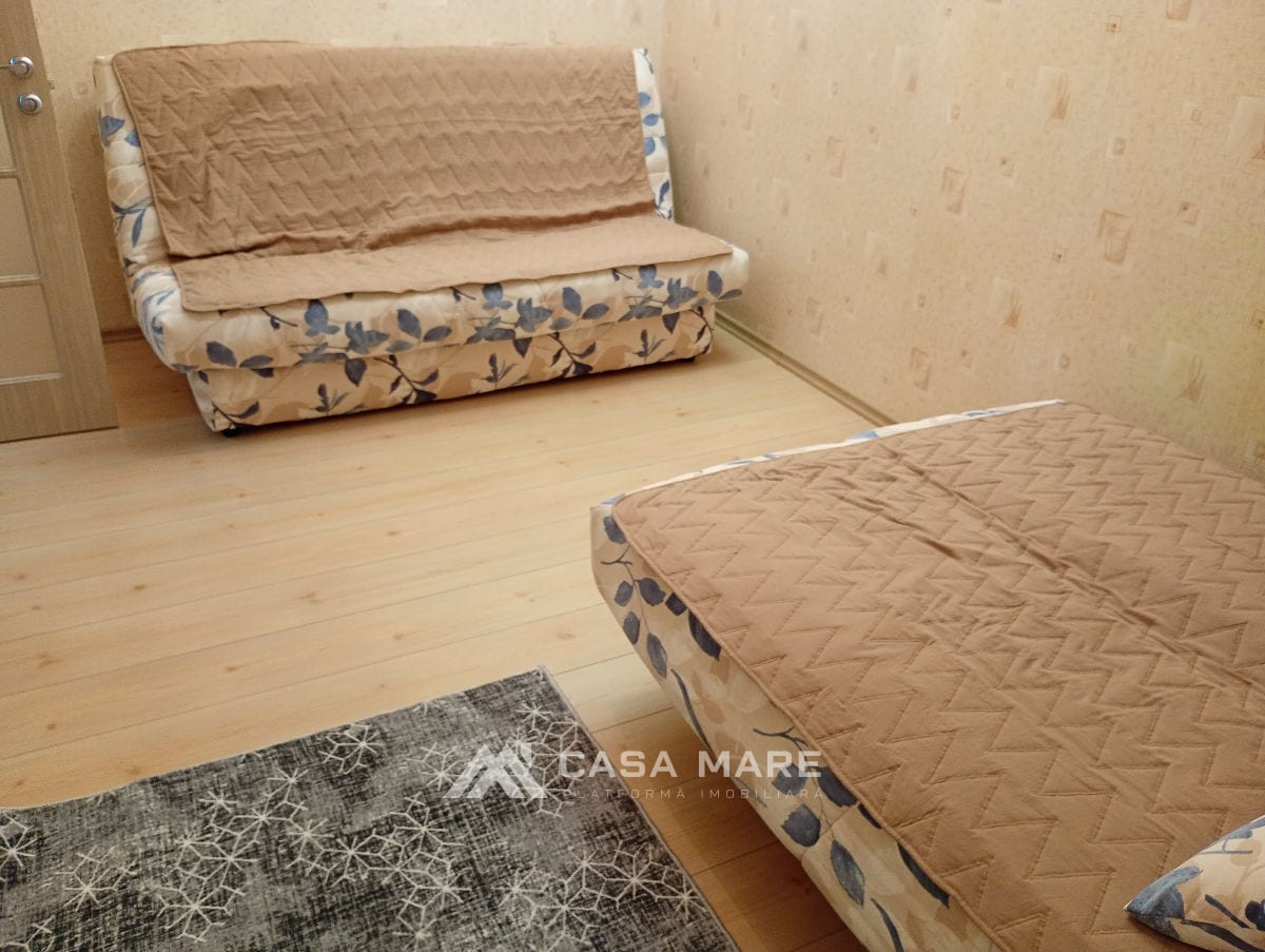 1-комнатная квартира, 45 м², Ботаника, Кишинёв 3