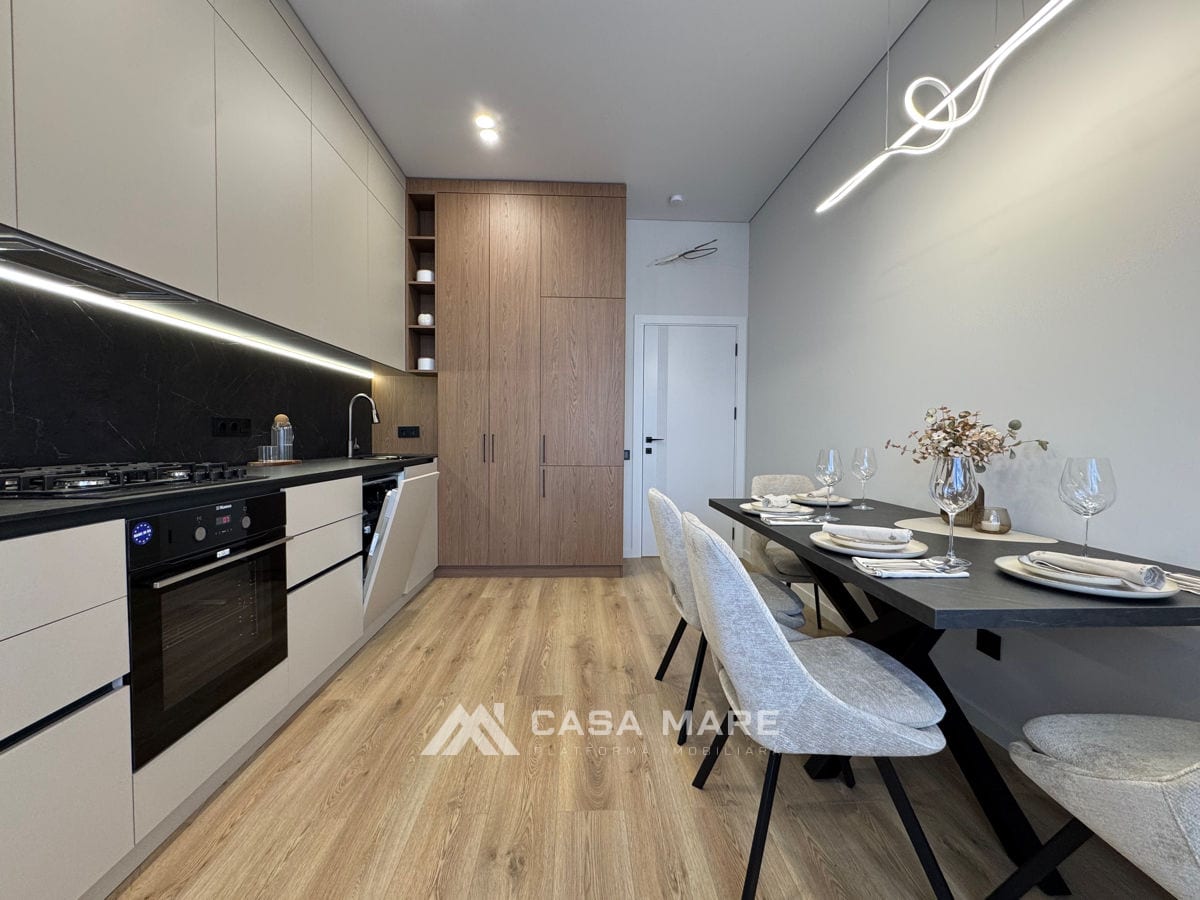 Apartament cu 2 camere, 59 m², Stăuceni 4