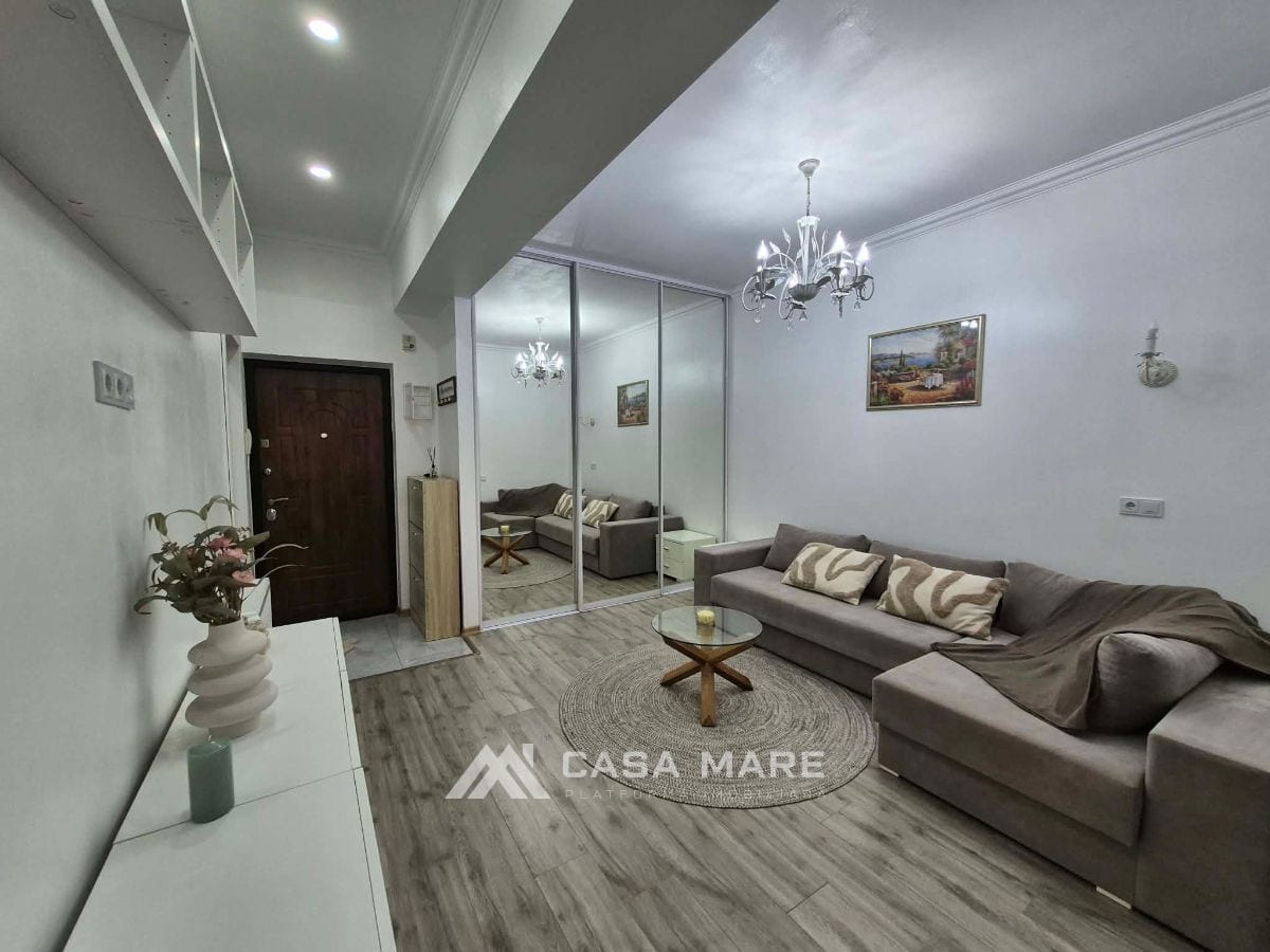 1-комнатная квартира, 56 м², Буюканы, Кишинёв 3