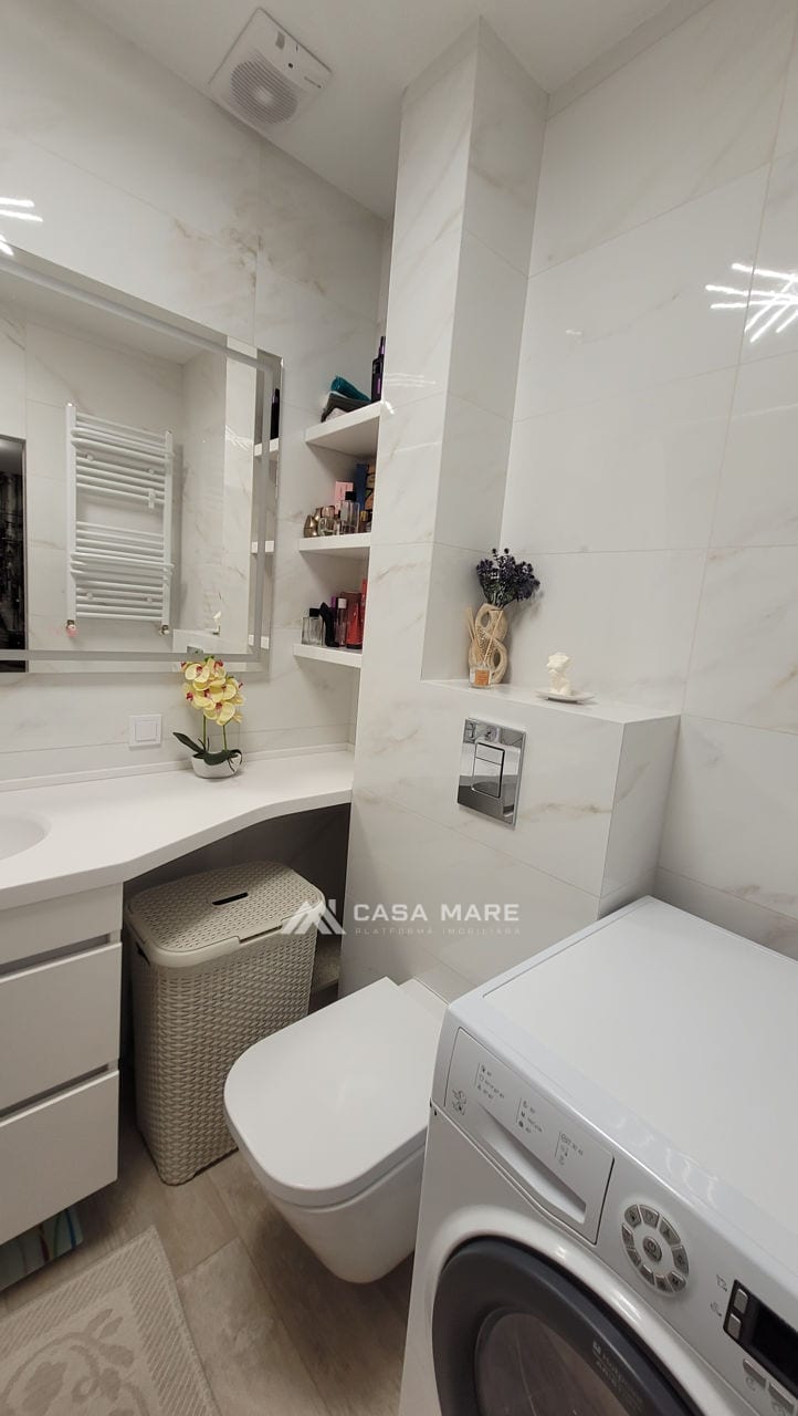 2-комнатная квартира, 63 м², Ботаника, Кишинёв 6