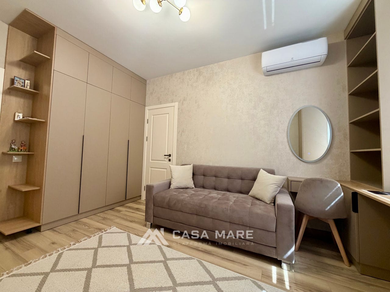 3-комнатная квартира, 77 м², Буюканы, Кишинёв 4