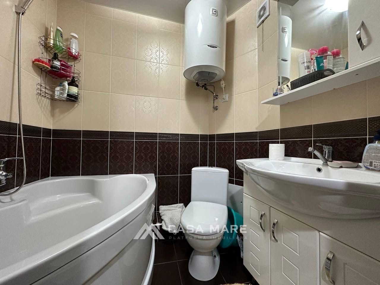 1-комнатная квартира, 34 м², Чеканы, Кишинёв 5