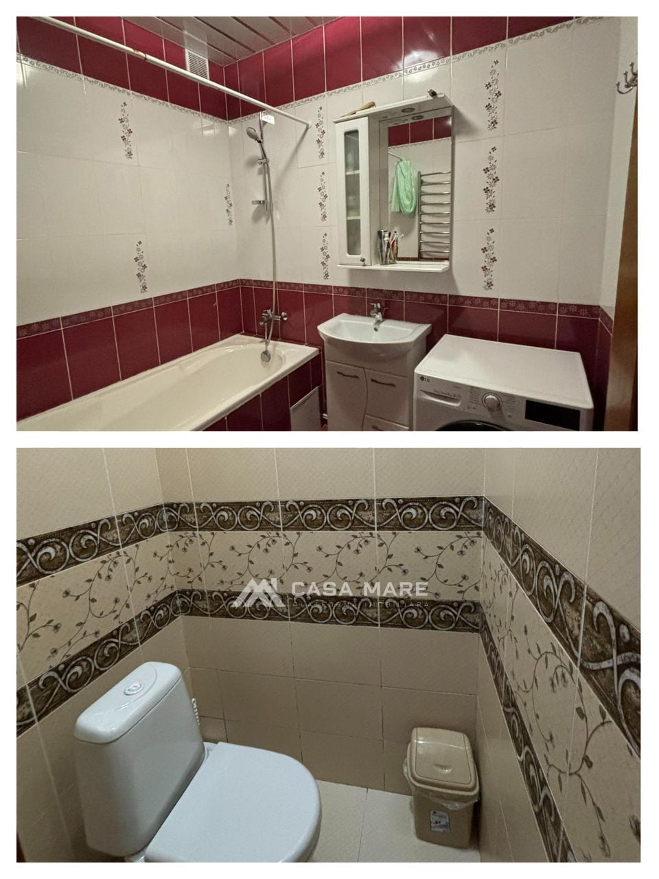 3-комнатная квартира, 109 м², Буюканы, Кишинёв 6