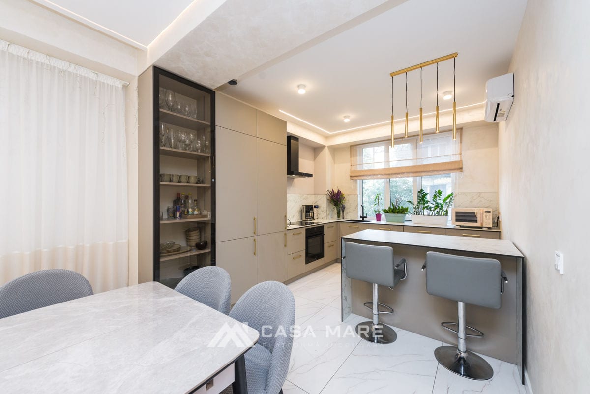 3-комнатная квартира, 100 м², Рышкановка, Кишинёв 6