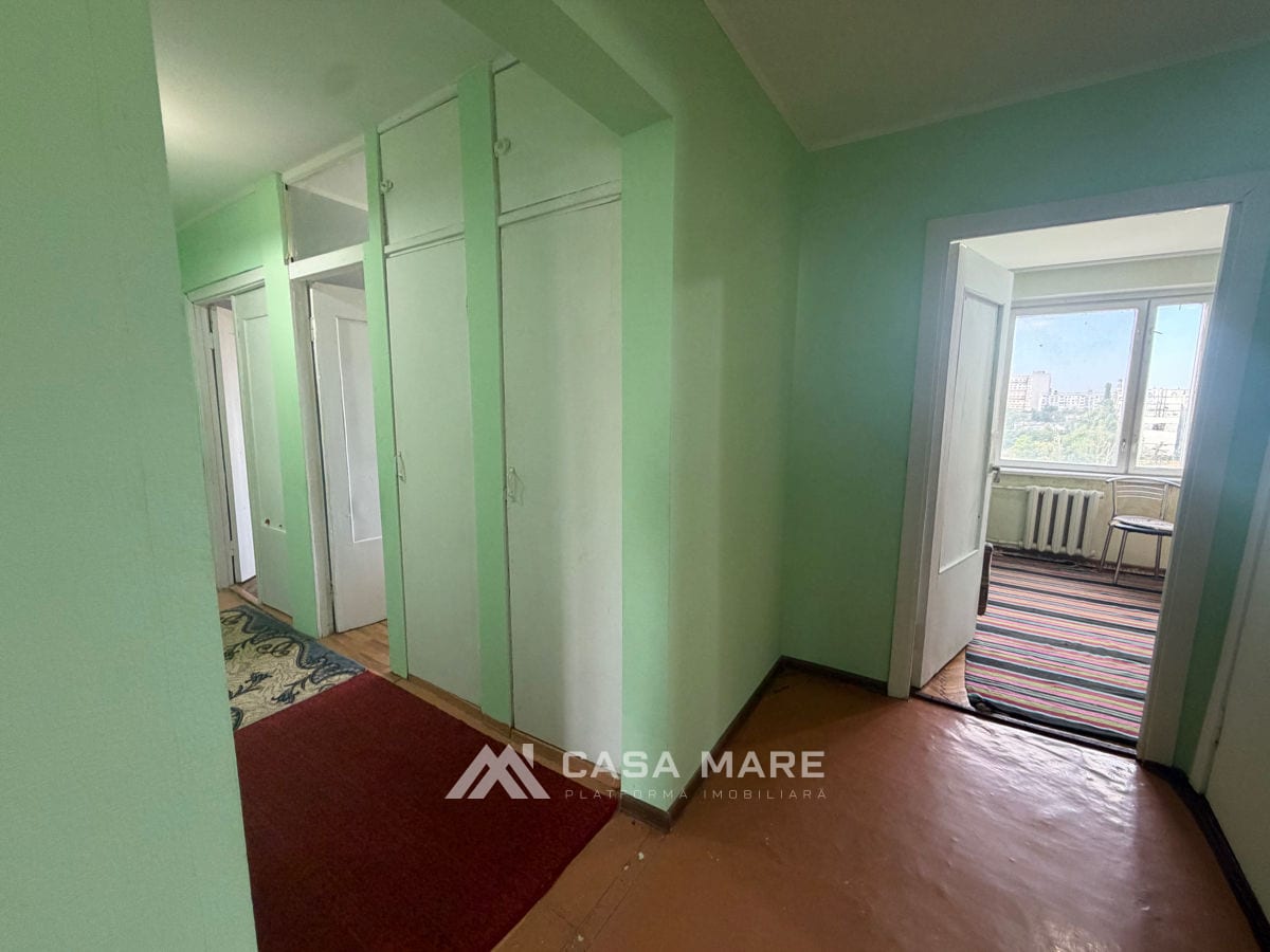 3-комнатная квартира, 80 м², Чеканы, Кишинёв 9