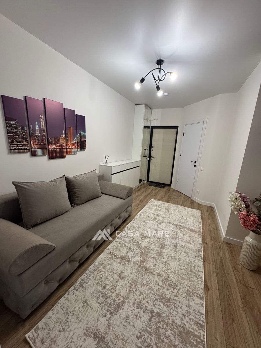 1-комнатная квартира, 46 м², Рышкановка, Кишинёв 4