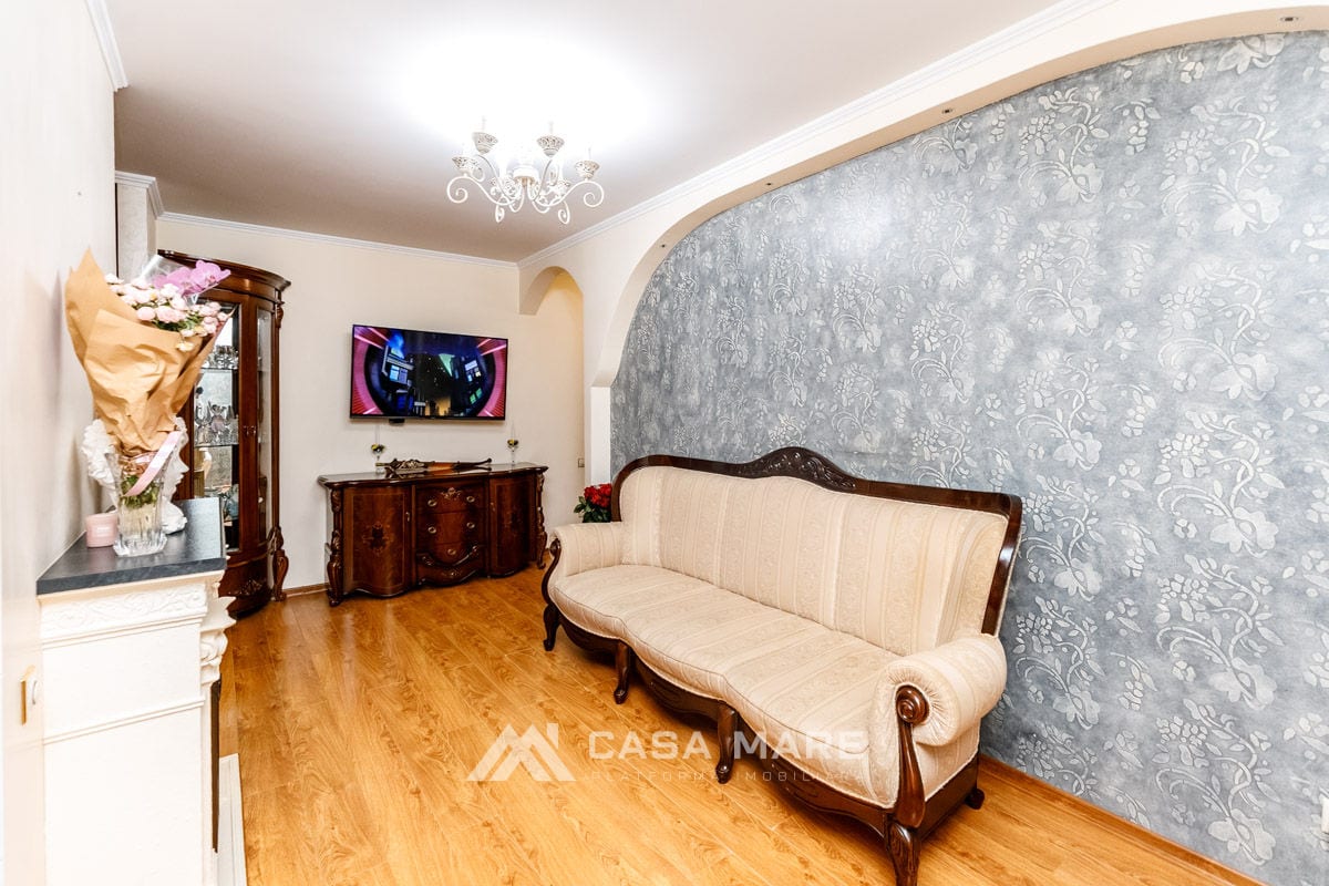 2-комнатная квартира, 67 м², Рышкановка, Кишинёв 4