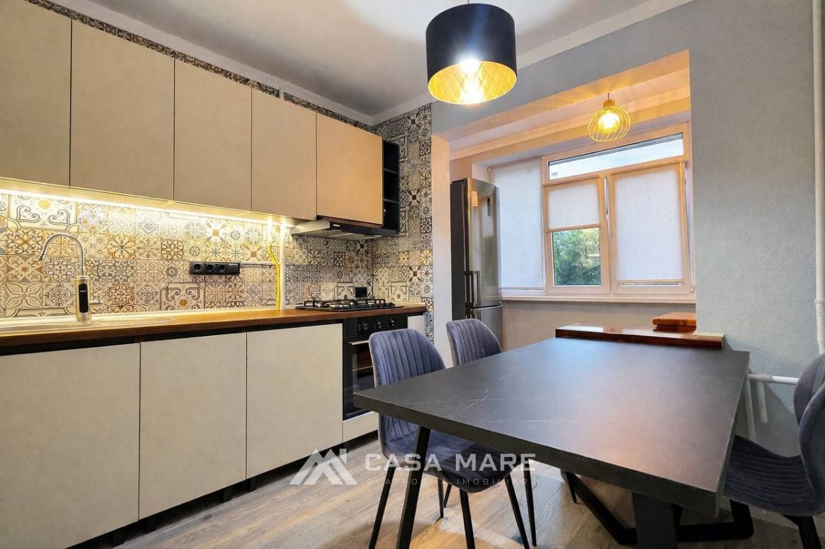 3-комнатная квартира, 74 м², Ботаника, Кишинёв 4