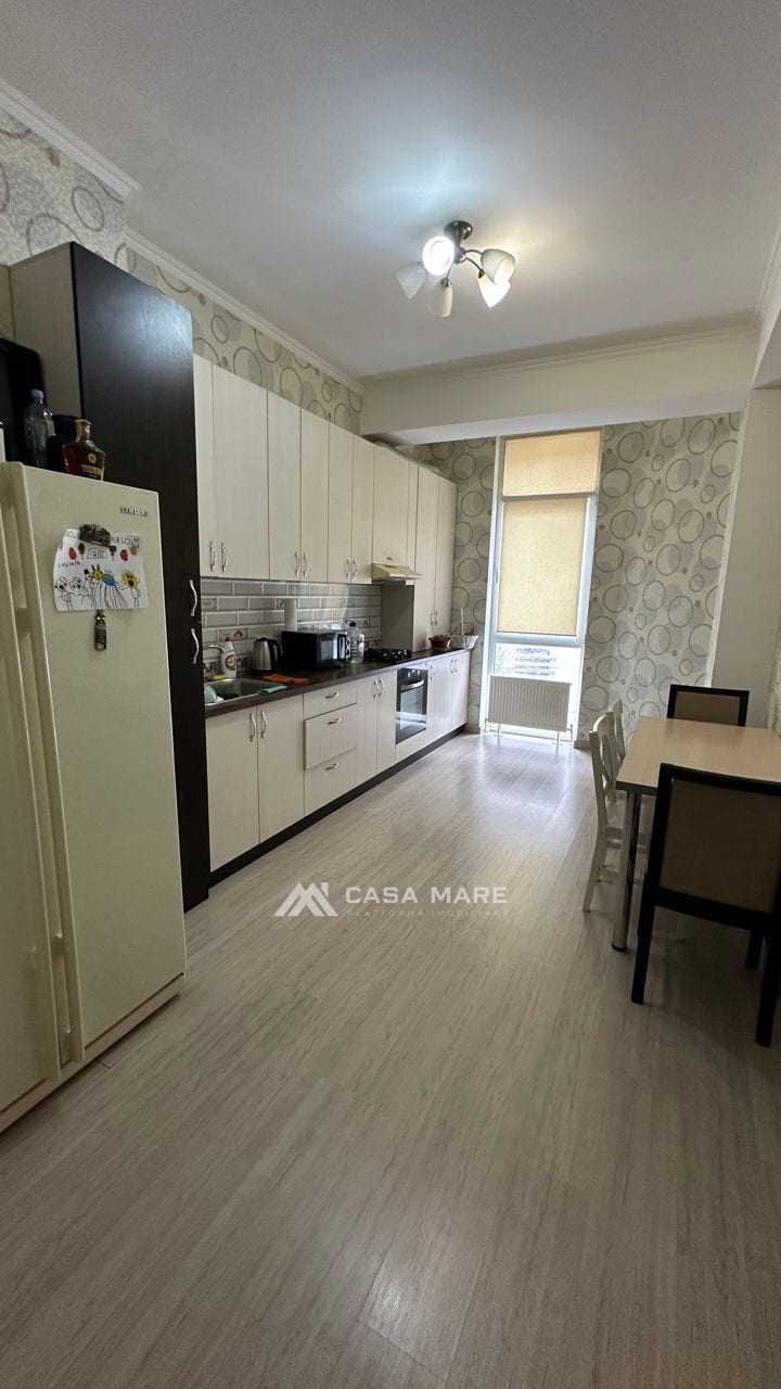 1-комнатная квартира, 53 м², Чеканы, Кишинёв 3
