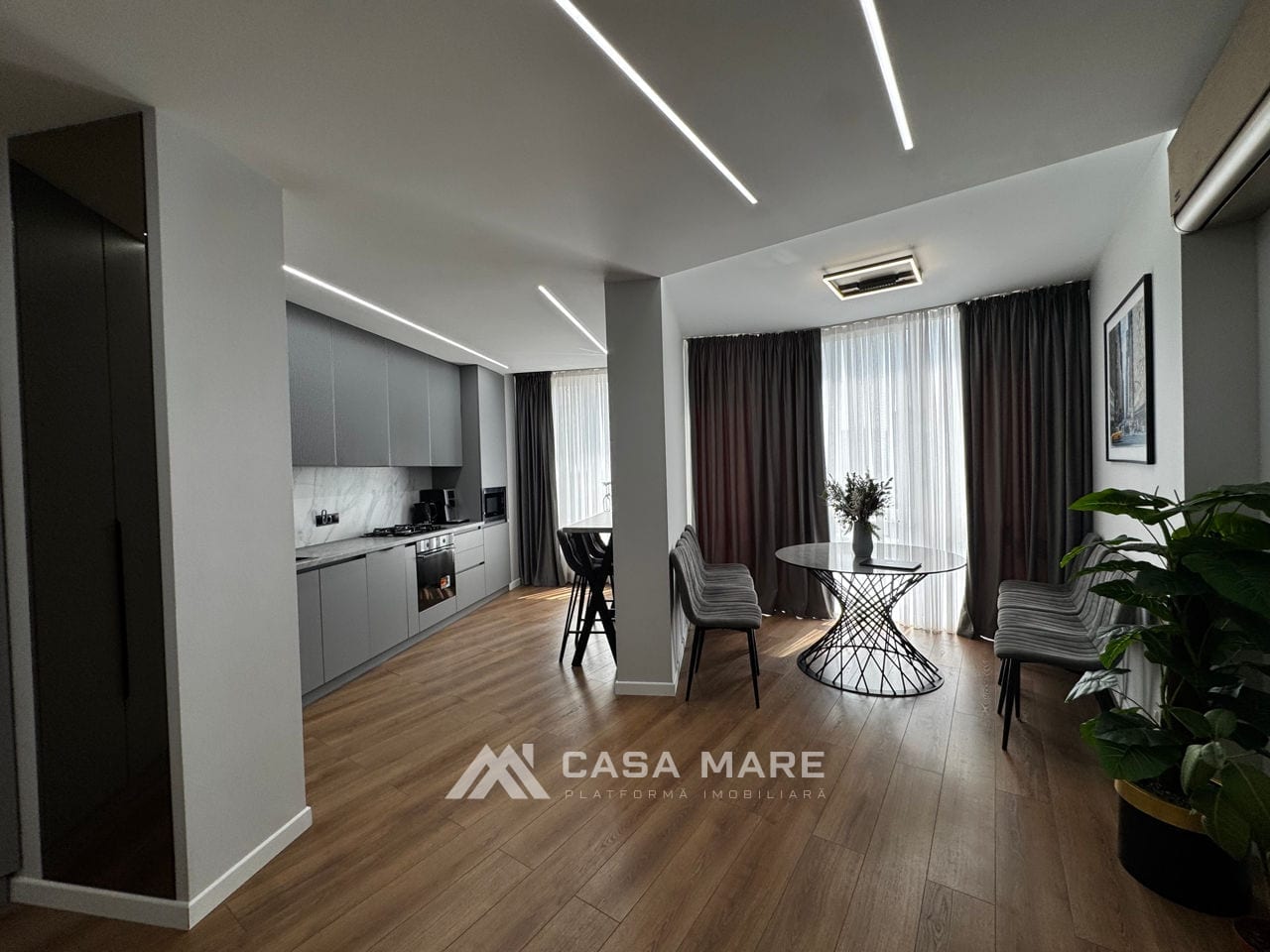 2-комнатная квартира, 78 м², Рышкановка, Кишинёв 10