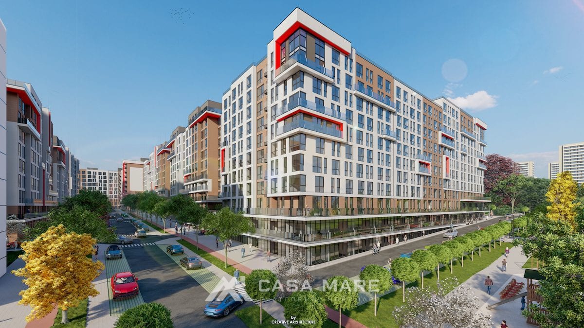 2-комнатная квартира, 63 м², Телецентр, Кишинёв 1