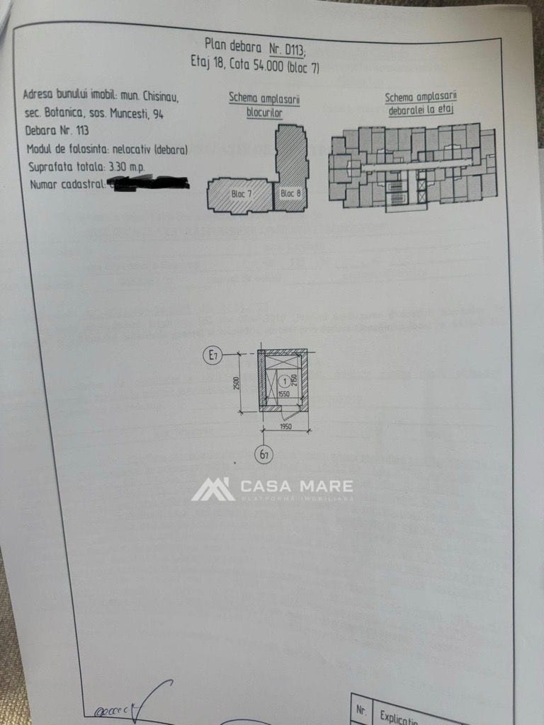 Apartament cu 1 cameră, 46 m², Botanica, Chișinău 3