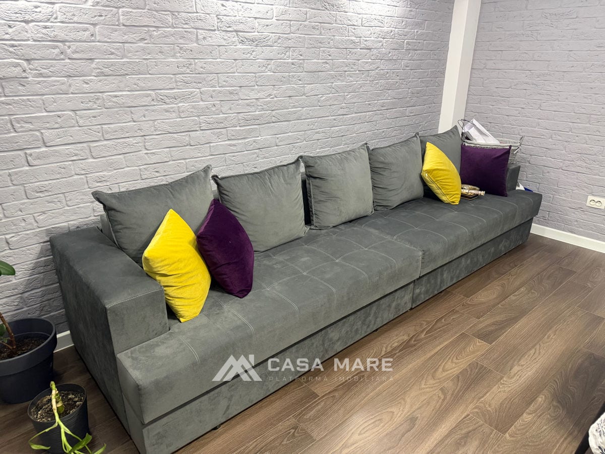 1-комнатная квартира, 55 м², Центр, Кишинёв 6