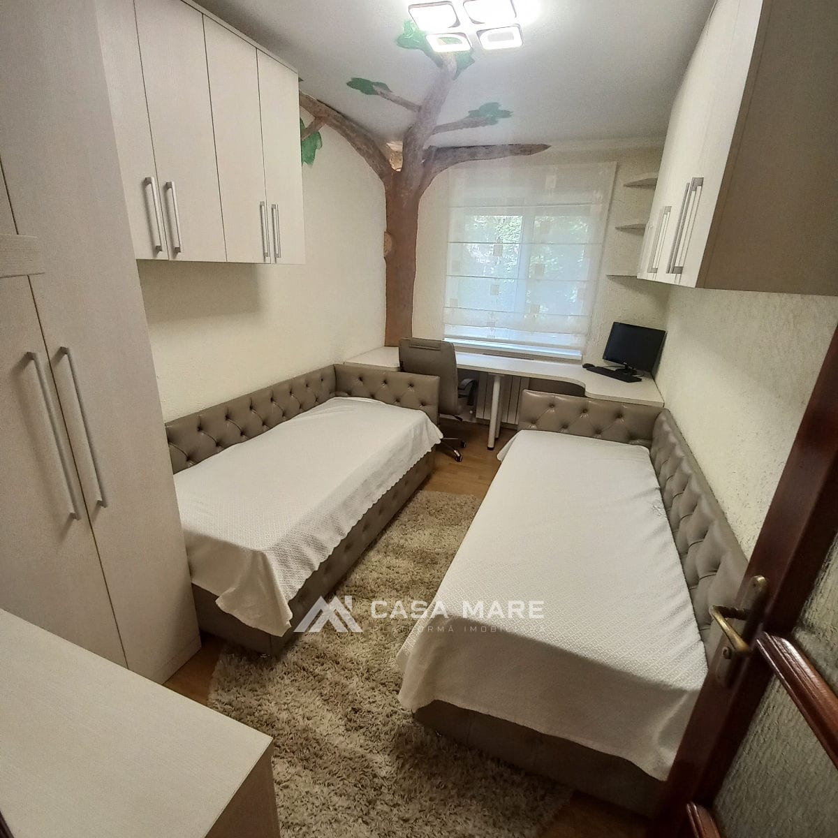 3-комнатная квартира, 60 м², Ботаника, Кишинёв 4