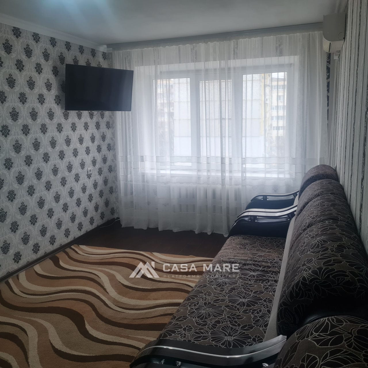 1-комнатная квартира, 34 м², Чеканы, Кишинёв 4
