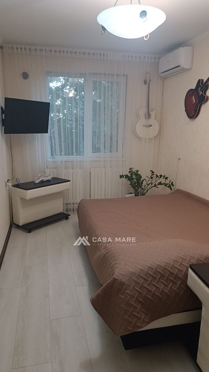 3-комнатная квартира, 58 м², Ботаника, Кишинёв 3