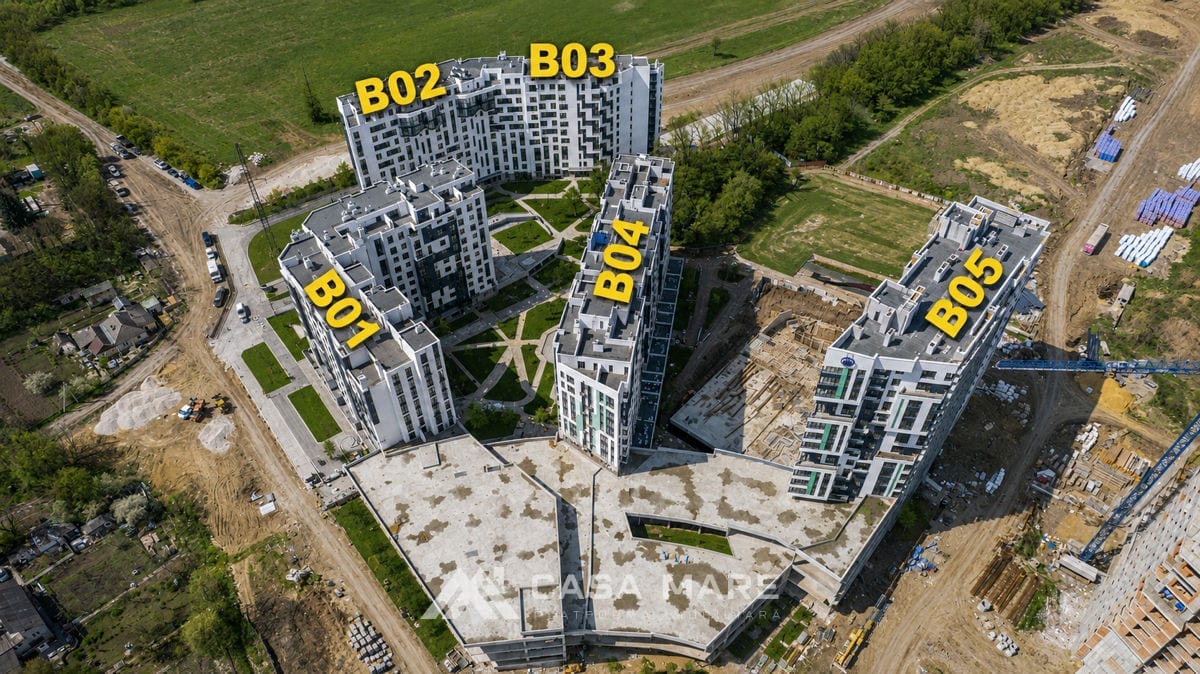 Apartament cu 1 cameră, 44 m², Poșta Veche, Chișinău 10