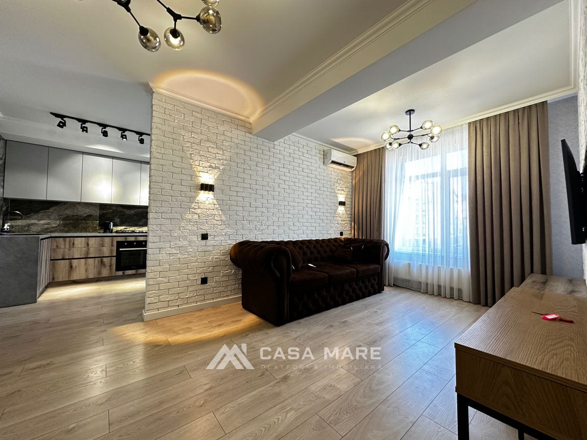 1-комнатная квартира, 60 м², Центр, Кишинёв 6