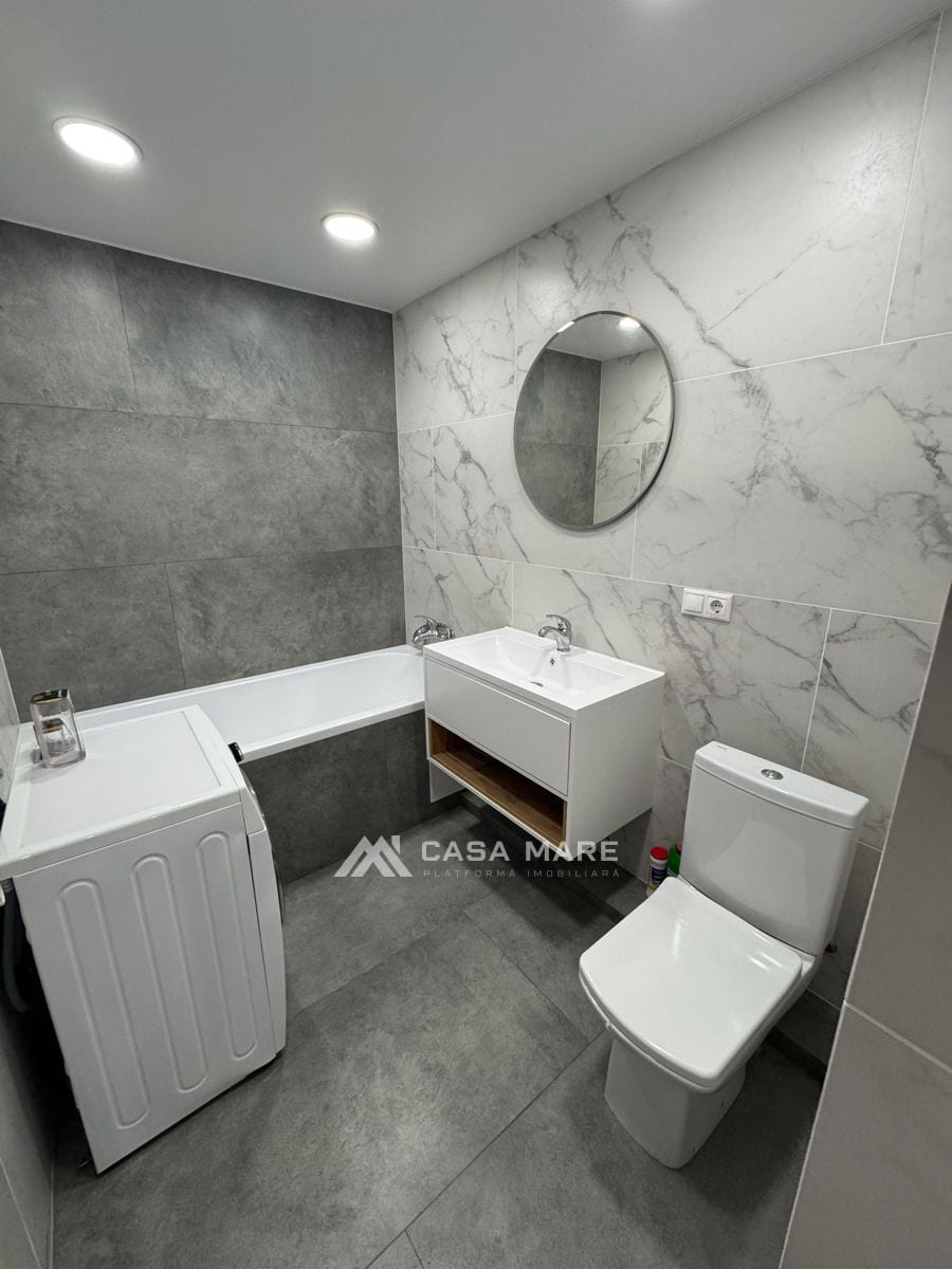 1-комнатная квартира, 46 м², Рышкановка, Кишинёв 8