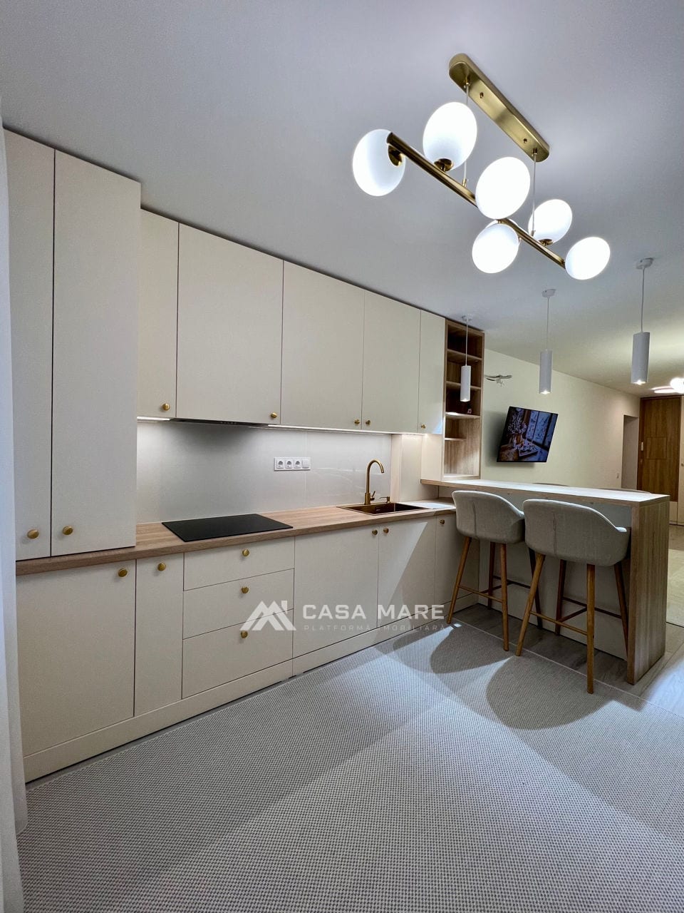 2-комнатная квартира, 68 м², Дурлешты 3