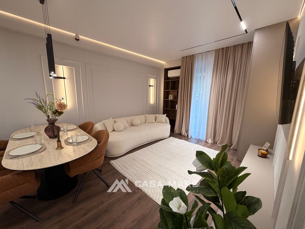 1-комнатная квартира, 48 м², Рышкановка, Кишинёв 3