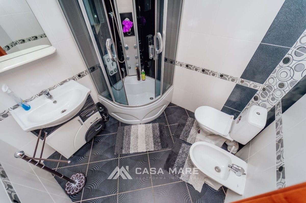 2-комнатная квартира, 58 м², Ботаника, Кишинёв 7