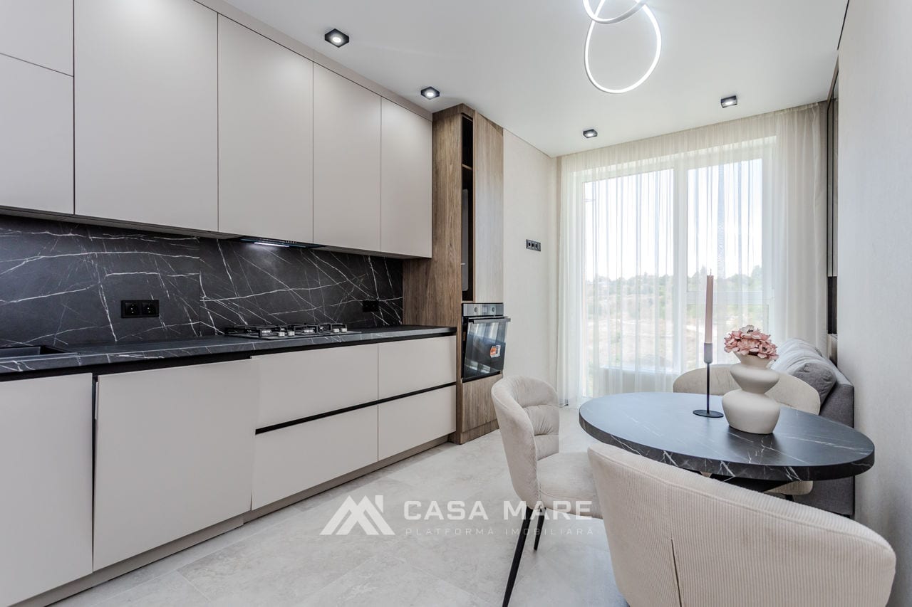 1-комнатная квартира, 42 м², Чеканы, Кишинёв 3
