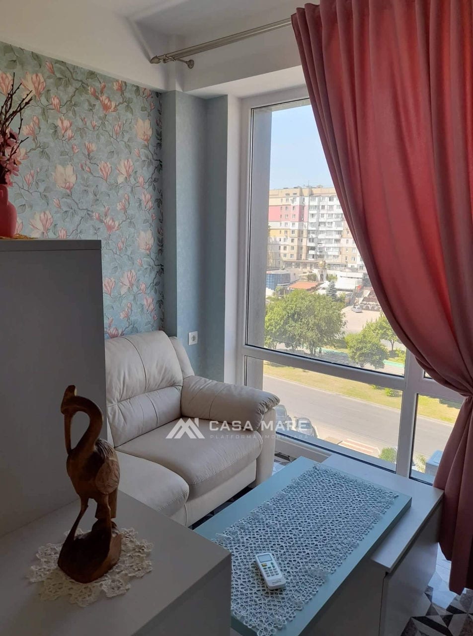 1-комнатная квартира, 42 м², Чеканы, Кишинёв 3
