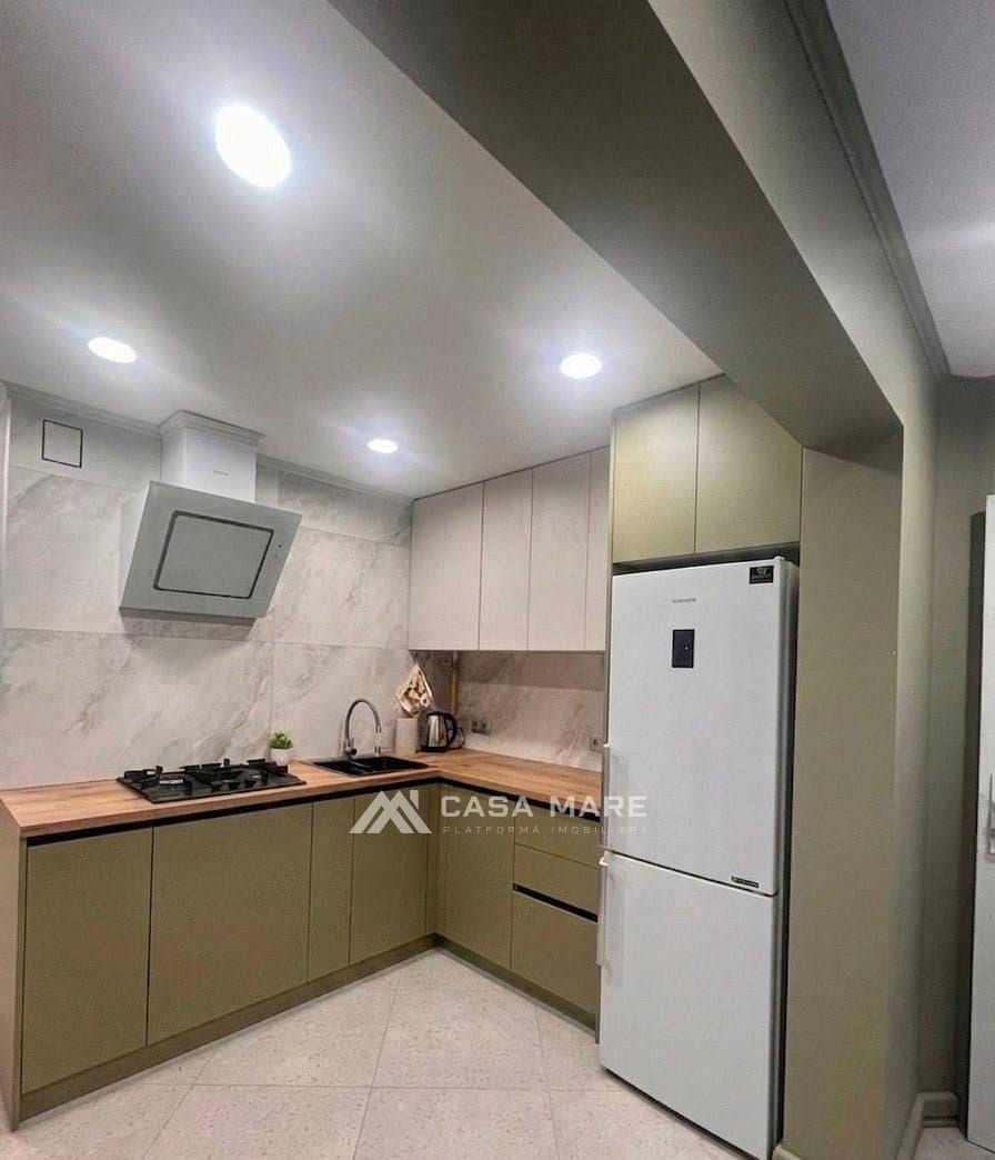 1-комнатная квартира, 42 м², Чеканы, Кишинёв 4