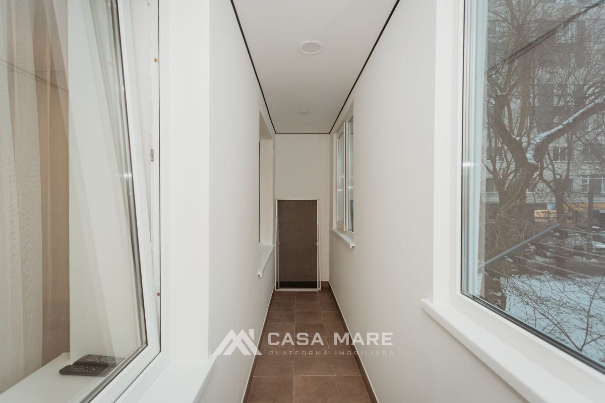 1-комнатная квартира, 52 м², Рышкановка, Кишинёв 9