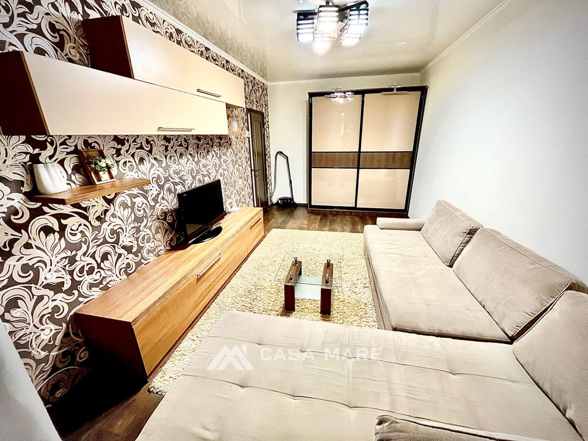 Apartament cu 1 cameră, 43 m², Centru, Chișinău 2