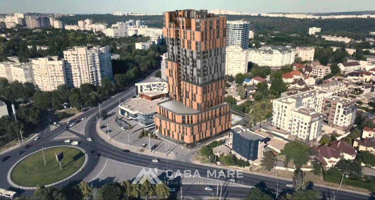 Apartament cu 1 cameră, 42 m², Râșcani, Chișinău 1