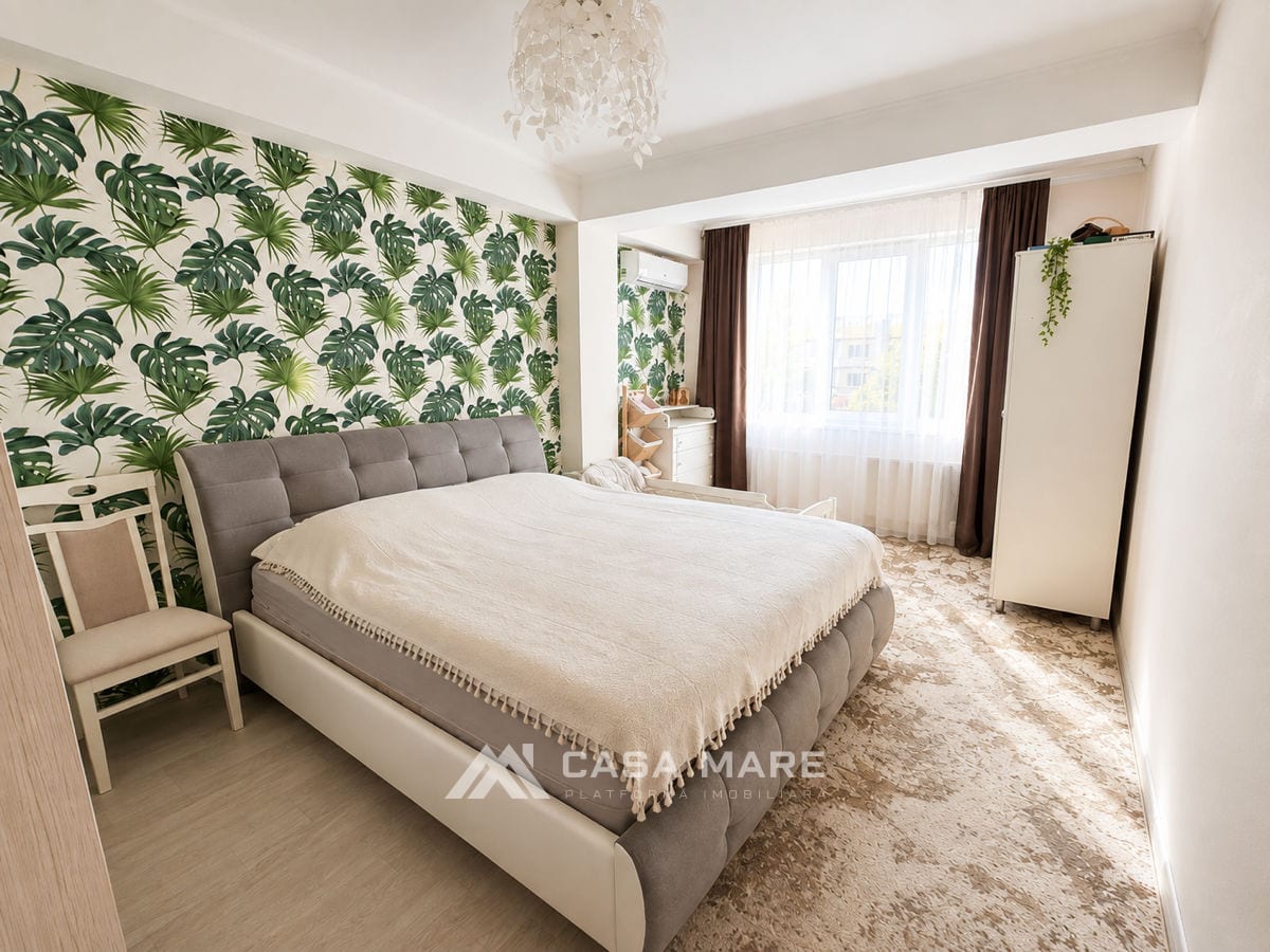 2-комнатная квартира, 76 м², Телецентр, Кишинёв 1