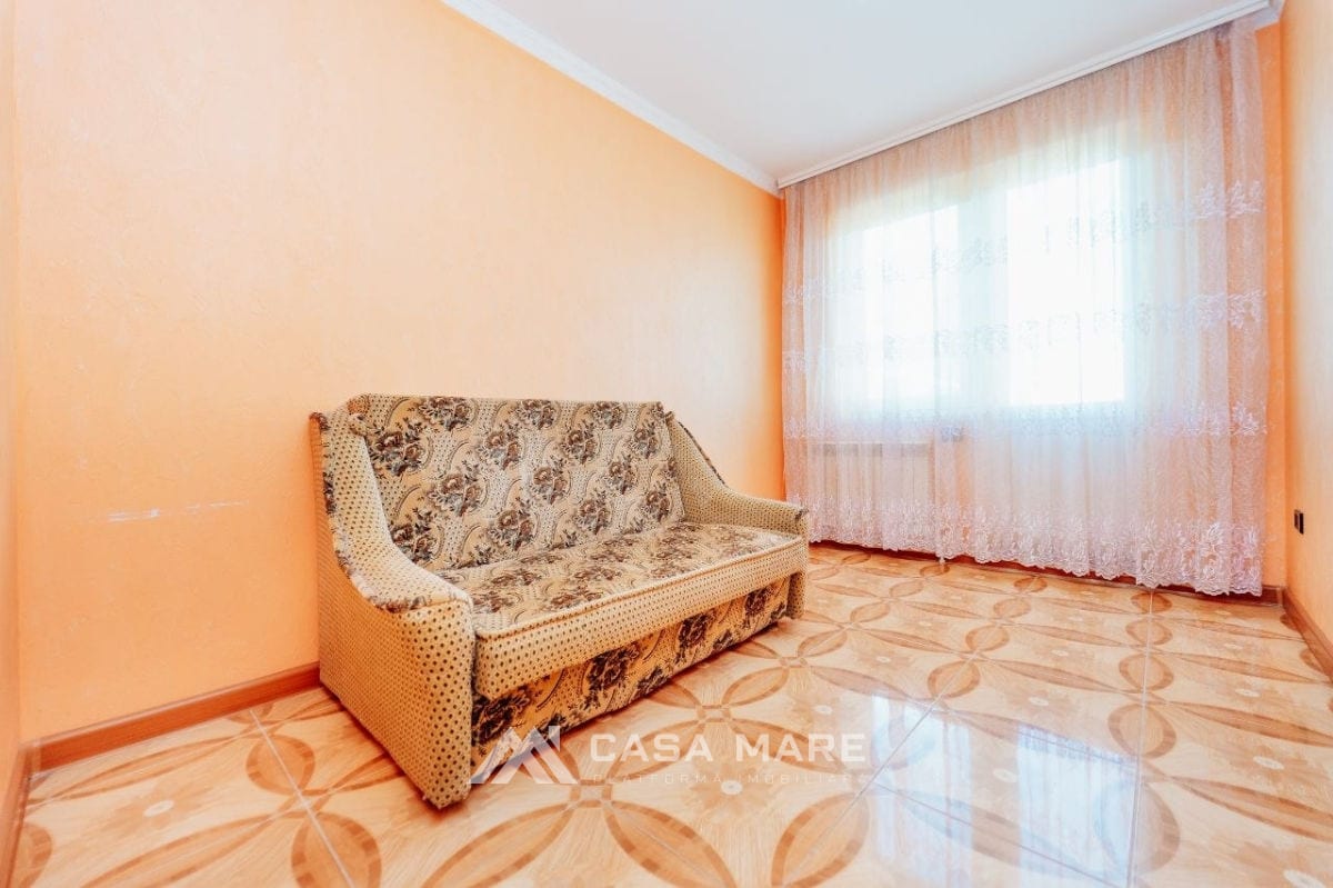 2-комнатная квартира, 58 м², Ботаника, Кишинёв 4