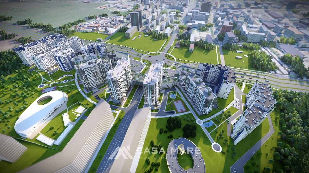 Apartament cu 1 cameră, 51 m², Poșta Veche, Chișinău 3