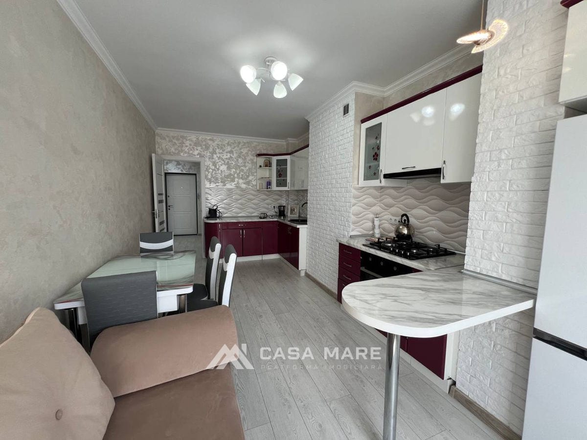 1-комнатная квартира, 45 м², Ботаника, Кишинёв 5