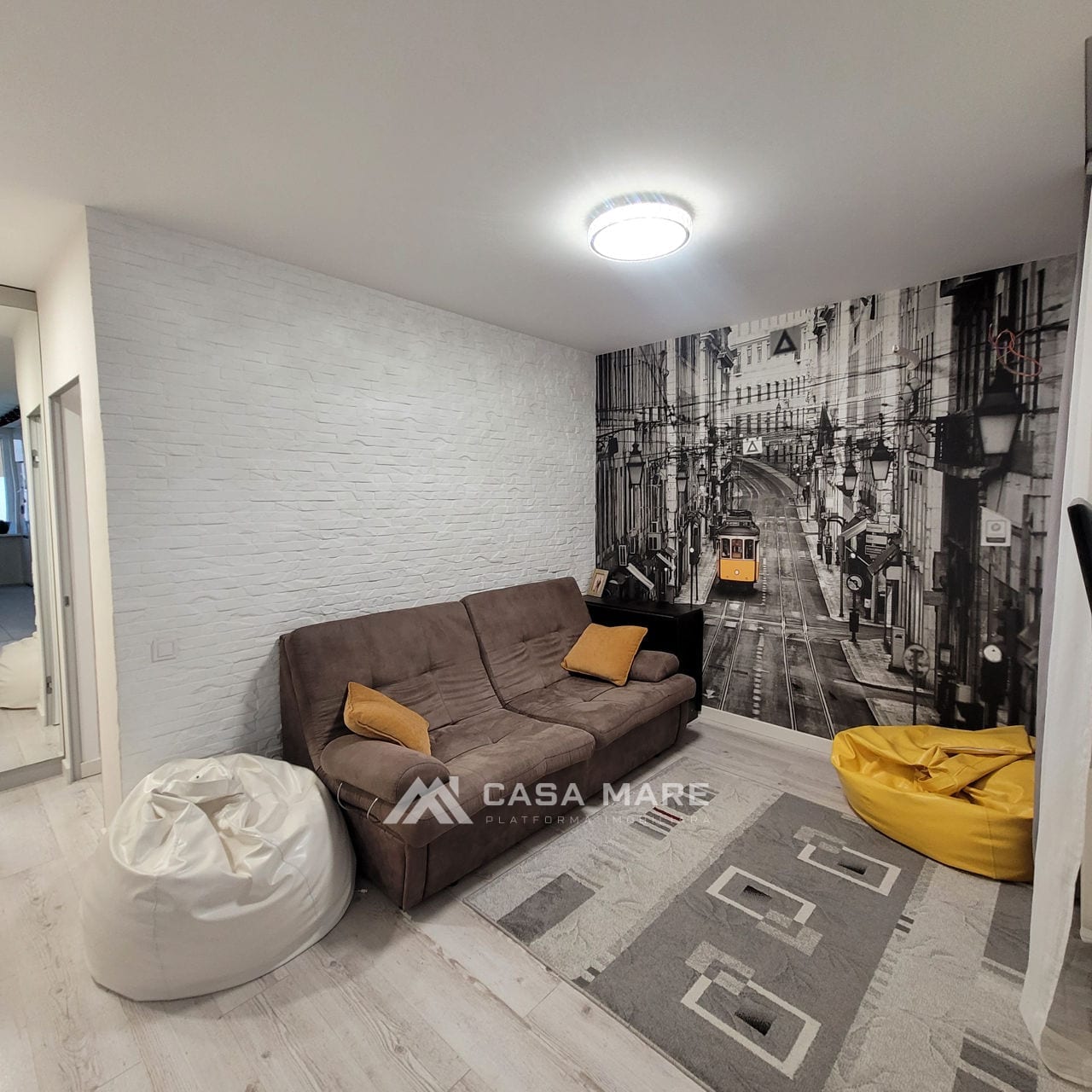 2-комнатная квартира, 63 м², Ботаника, Кишинёв 3