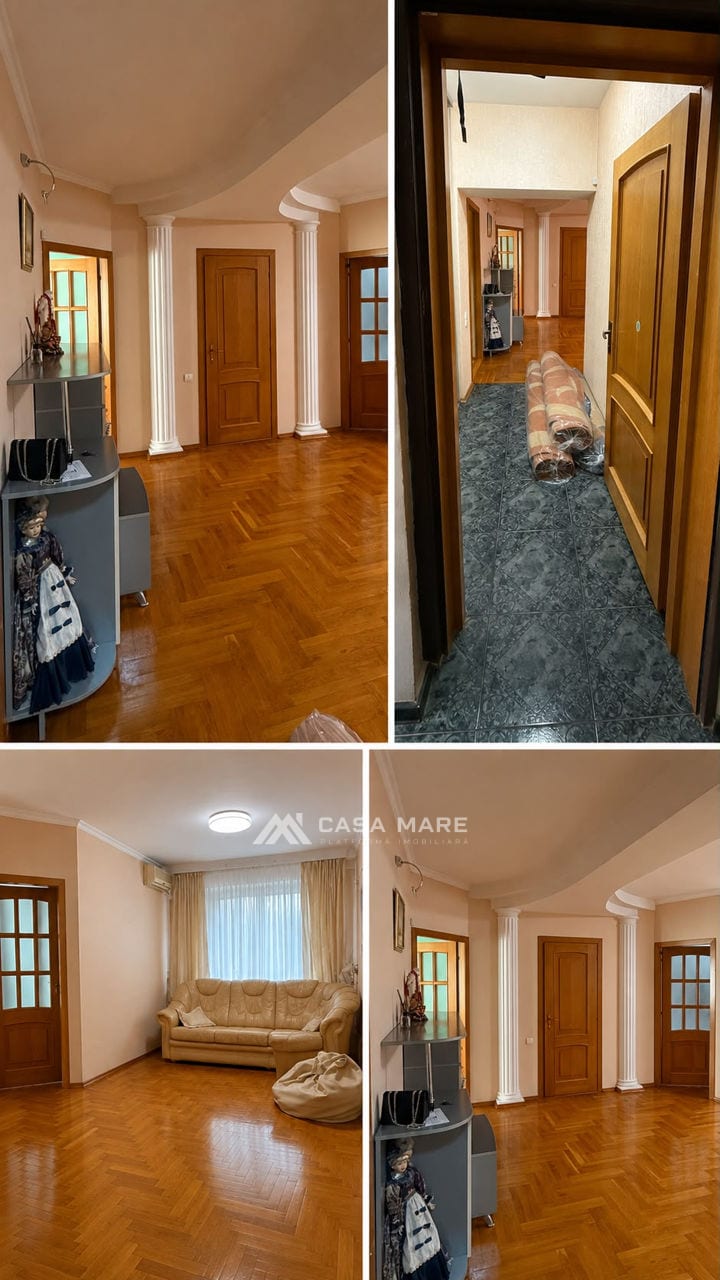 3-комнатная квартира, 80 м², Рышкановка, Кишинёв 4