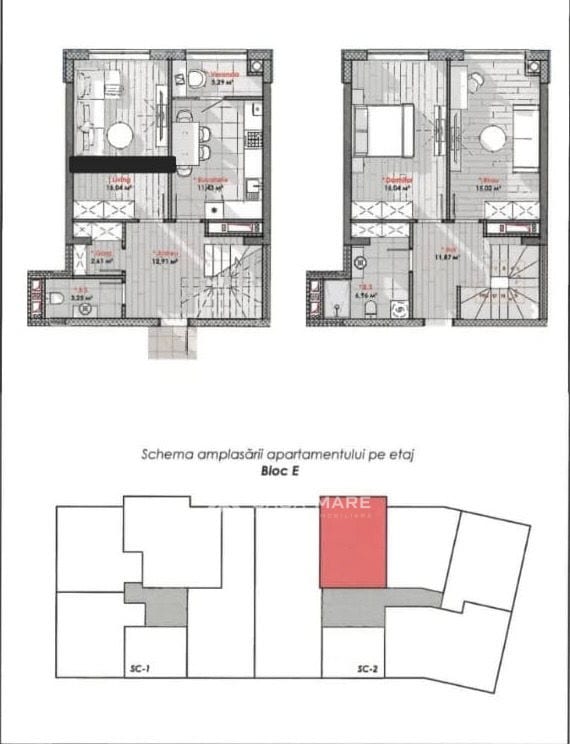 Apartament cu 3 camere, 100 m², Râșcani, Chișinău 2