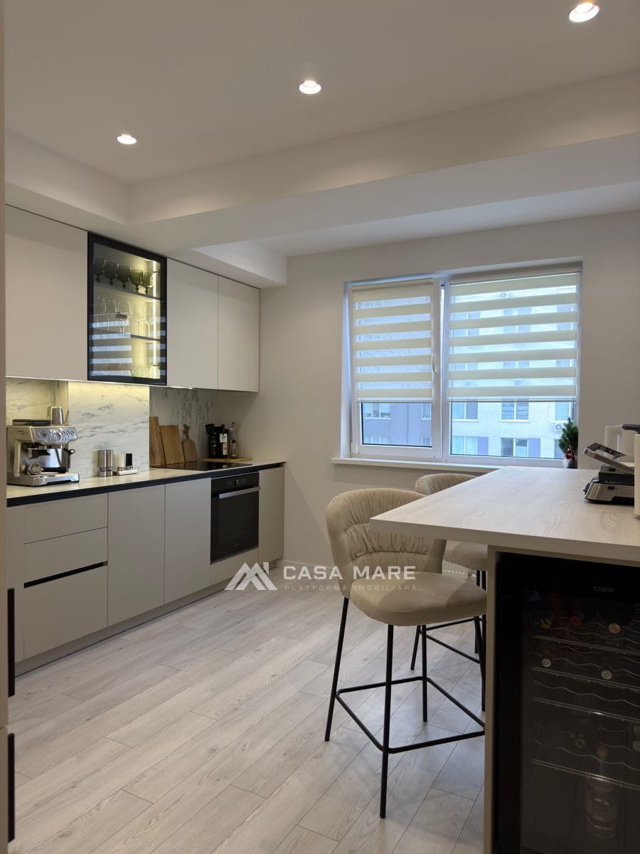 3-комнатная квартира, 97 м², Рышкановка, Кишинёв 6