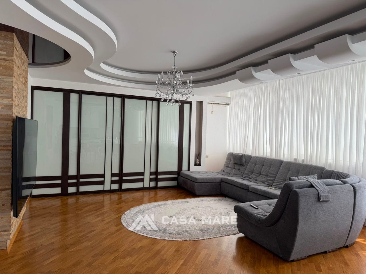 3-комнатная квартира, 117 м², Рышкановка, Кишинёв 5