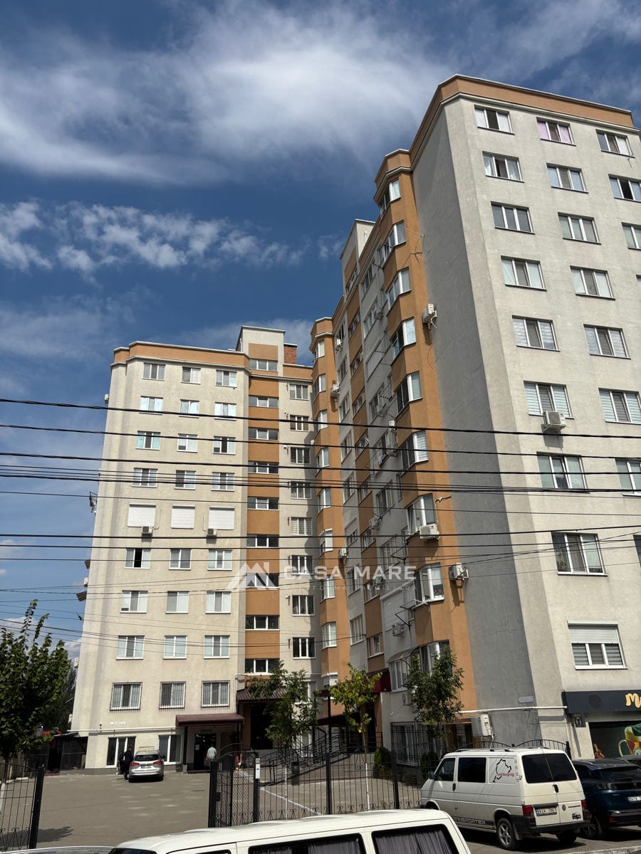 2-комнатная квартира, 58 м², Ботаника, Кишинёв 10
