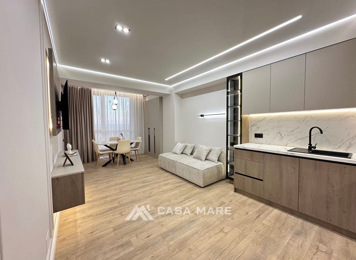 1-комнатная квартира, 49 м², Телецентр, Кишинёв 5