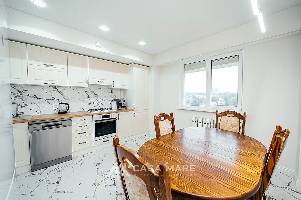 1-комнатная квартира, 53 м², Центр, Кишинёв 8