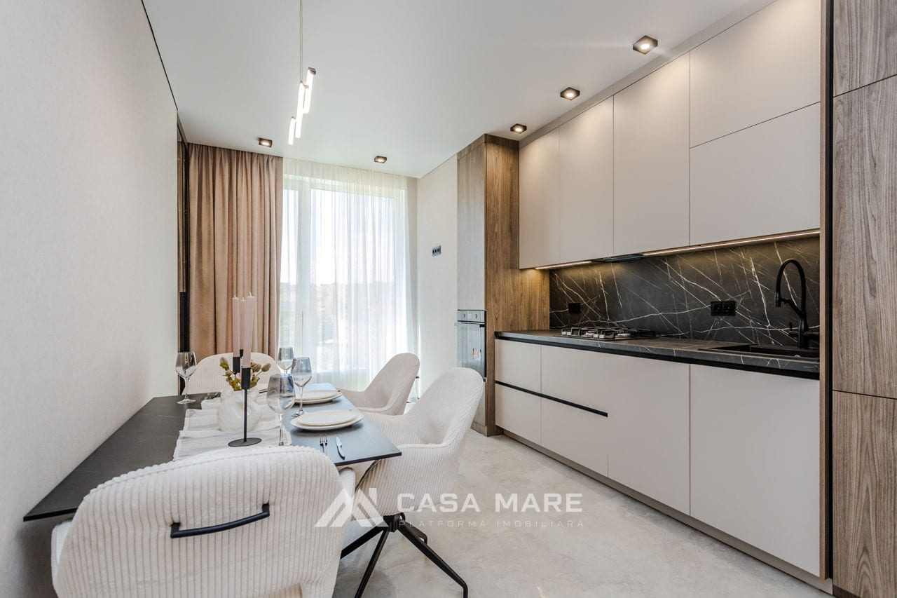 2-комнатная квартира, 71 м², Чеканы, Кишинёв 5
