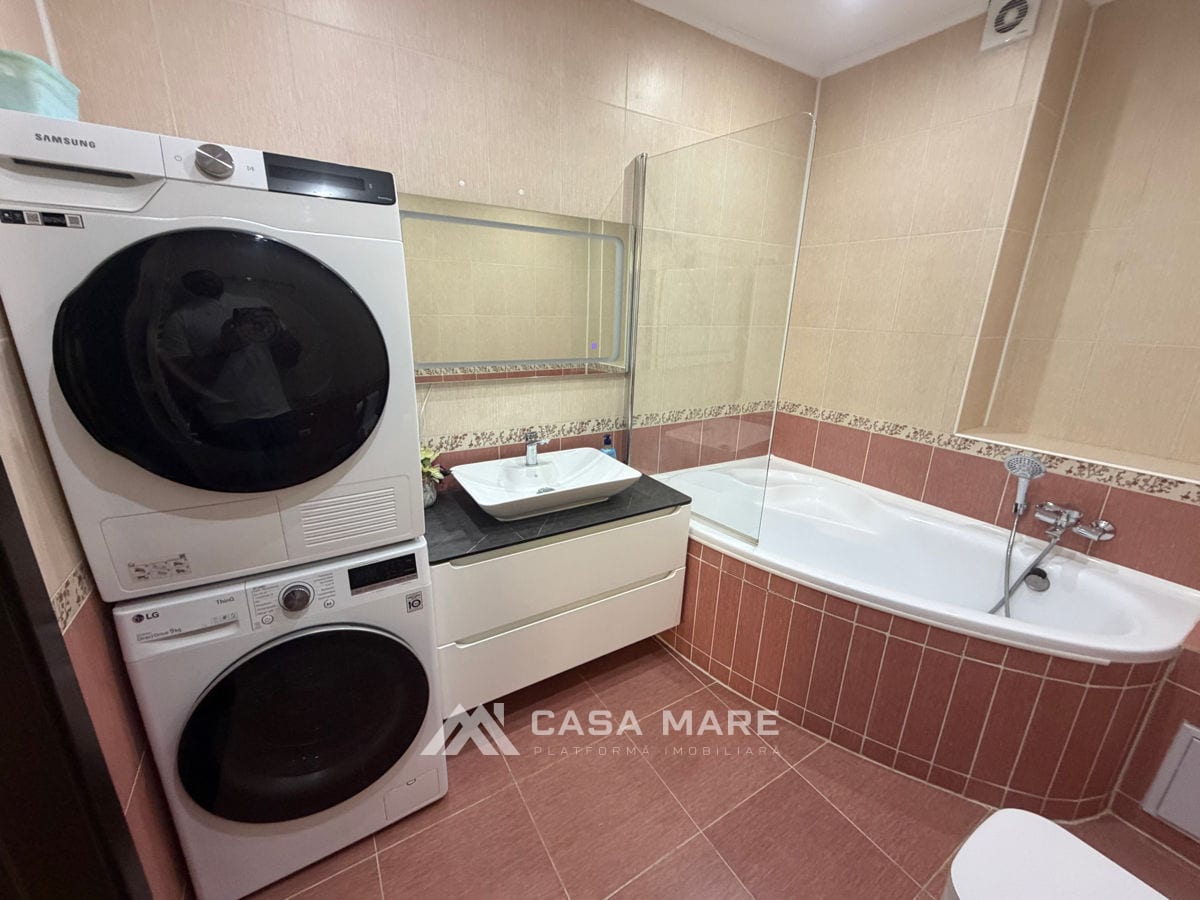 3-комнатная квартира, 121 м², Рышкановка, Кишинёв 6