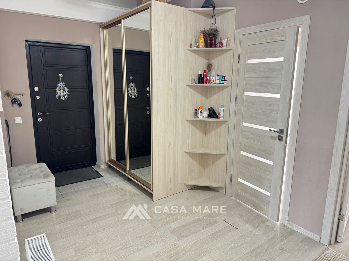 2-комнатная квартира, 76 м², Телецентр, Кишинёв 7