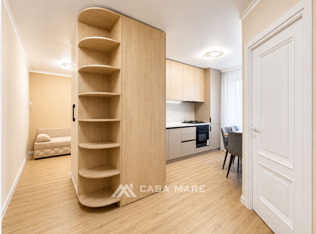 2-комнатная квартира, 46 м², Ботаника, Кишинёв 6